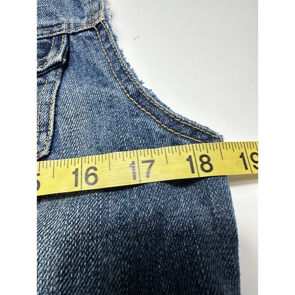 Duck Head Jeans Blue Denim Jean Jacket Vest Womens Size Small - Picture 2 of 5